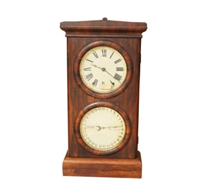 A Seth Thomas Rosewood Parlor Calendar No. 5 Clock