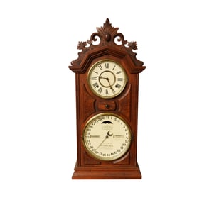Ithaca Calendar Clock Company Mantel/Wall Clock
