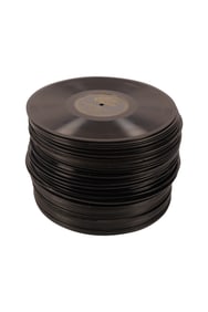 A Collection of 75 RCA Victor "78 RPM" Vinyl Records