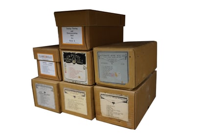 A Collection of 7 Assorted Music Nickelodeon Orchestration A, O, and G Rolls