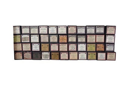 A Collection of 48 Ampico Recording Piano Rolls