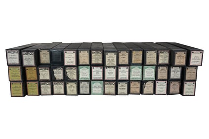 A Large Collection of 84 Ampico Recording Piano Rolls