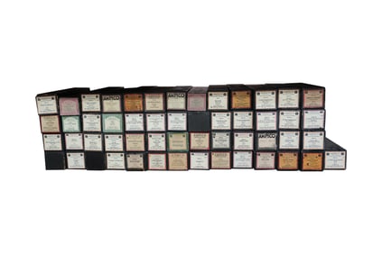 A Collection of 53 Ampico Recording Piano Rolls