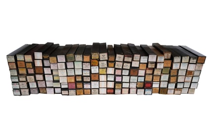 A Large Collection of 144 Assorted Player Piano Rolls