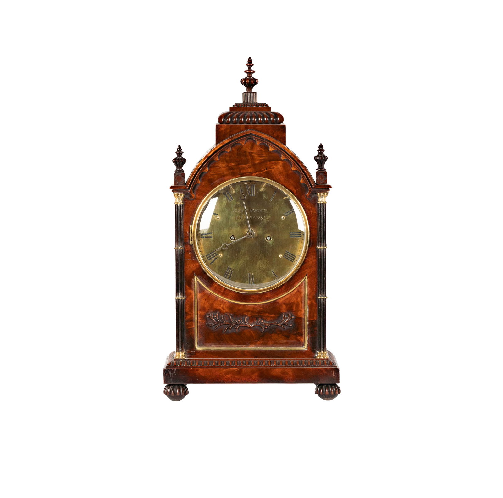 Billy Haines Installation: Scottish Mahogany Mantel Clock (1 of 15)