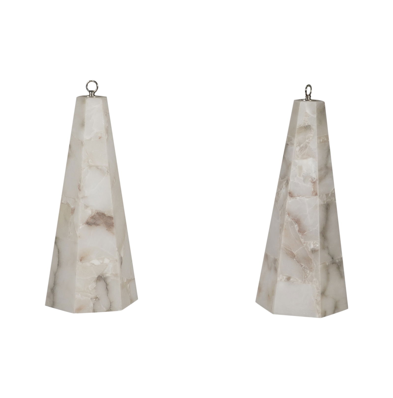 A Pair of Jamie Young Hexagonal Pendant Light Fixtures (1 of 7)
