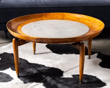 Guiseppe Scapinelli (1891 - 1982): Round Coffee Table