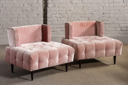 Adesso Imports Studio Line: Pair of Lounge Chairs