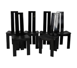 Pietro Costantini: Set of Six Dining Chairs
