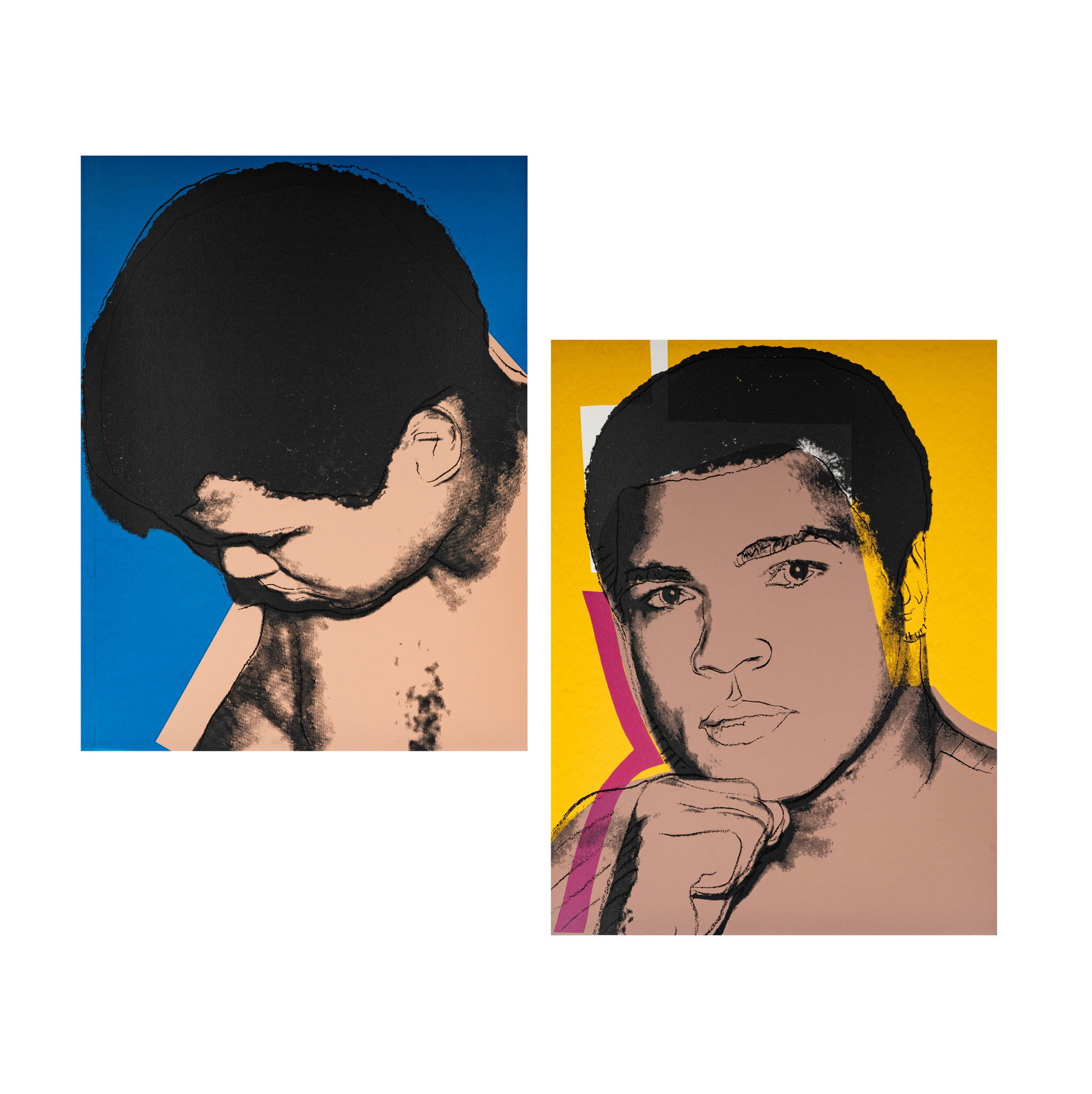 Andy Warhol (1928-1987): Muhammad Ali (Two Works) (1 of 16)