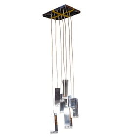 A Modernist Multi-Pendant Light Fixture