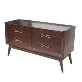 A Mid Century Modern Four-Drawer Dresser