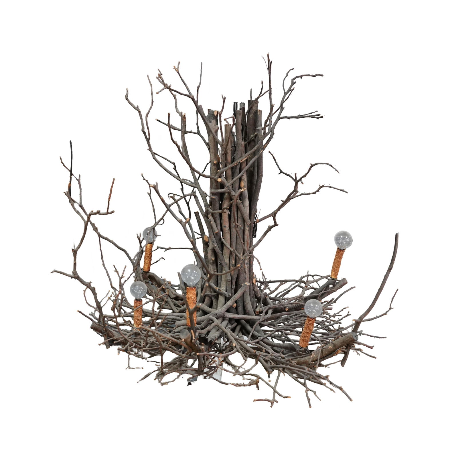 A Custom Twig Chandelier (1 of 10)