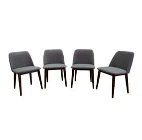A Set of Four Contemporary Dining Chairs