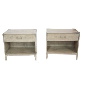 A Pair of Restoration Hardware Nightstands