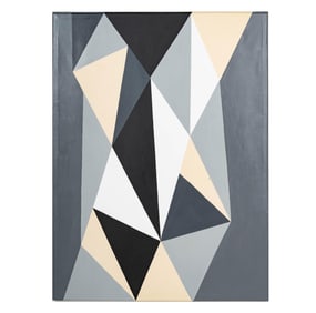 20th Century Modern: Untitled (Hard Edge Abstract)