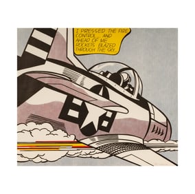 Roy Lichtenstein (1923-1997): I Pressed the Fire Control .....