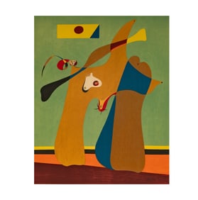 After Joan Miro (1893-1983): Une Femme