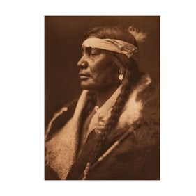 Edward S. Curtis (1868-1952): Assiniboin Boy-Atsina