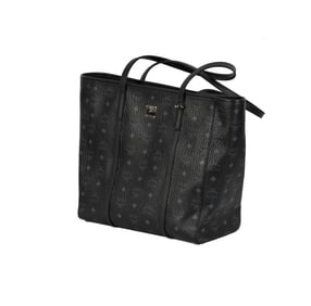 An MCM Monogram Leather Tote Bag
