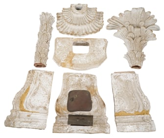 An Antique Continental White-Glazed Ceramic Stove