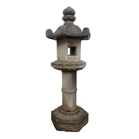 A Large Pagoda-Form Garden Ornament