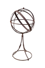 An Iron Garden Armillary Sphere