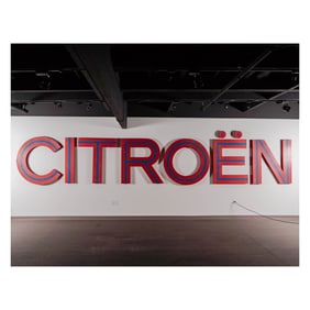 Citroën Giant Metal Sign