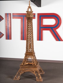 Wood Eiffel Tower Model
