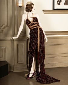 Art Deco Evening Dress