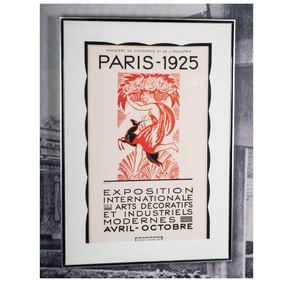Robert Bonfils (French, 1886 - 1972): 1925 Paris Exposition Poster