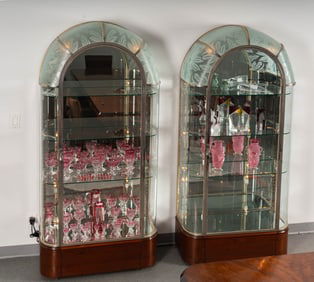 Pair of A.R.T. Paris Display Cases