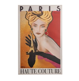 After Razzia Paris Haute Couture Poster