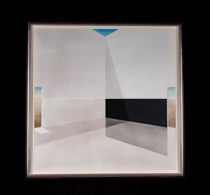Peter Lodato (American, b. 1946): "Taukin" Painting