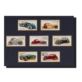 Bugatti Cigarette Cards