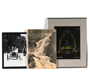 Group of Bugatti Collector's Ephemera