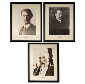 Three Portraits of the Bugatti Family