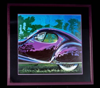 Tom Hale: Talbot Lago T150 SS Painting