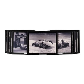 Group of Nine Racing Photos