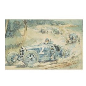 After Geo Ham: Louis Chiron au Grand Prix d'Antibes 1928
