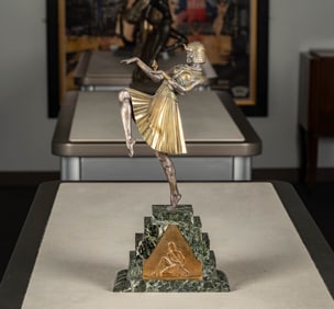 Demetre Chiparus (1886-1947): Nubian Dancer