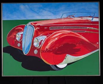 Phyllis Krim (American, 20th Century): Delahaye T165