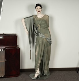 Deco Gown and Mannequin