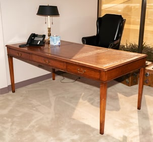 Peter Mullin's Office Neoclassical Style Writing Table