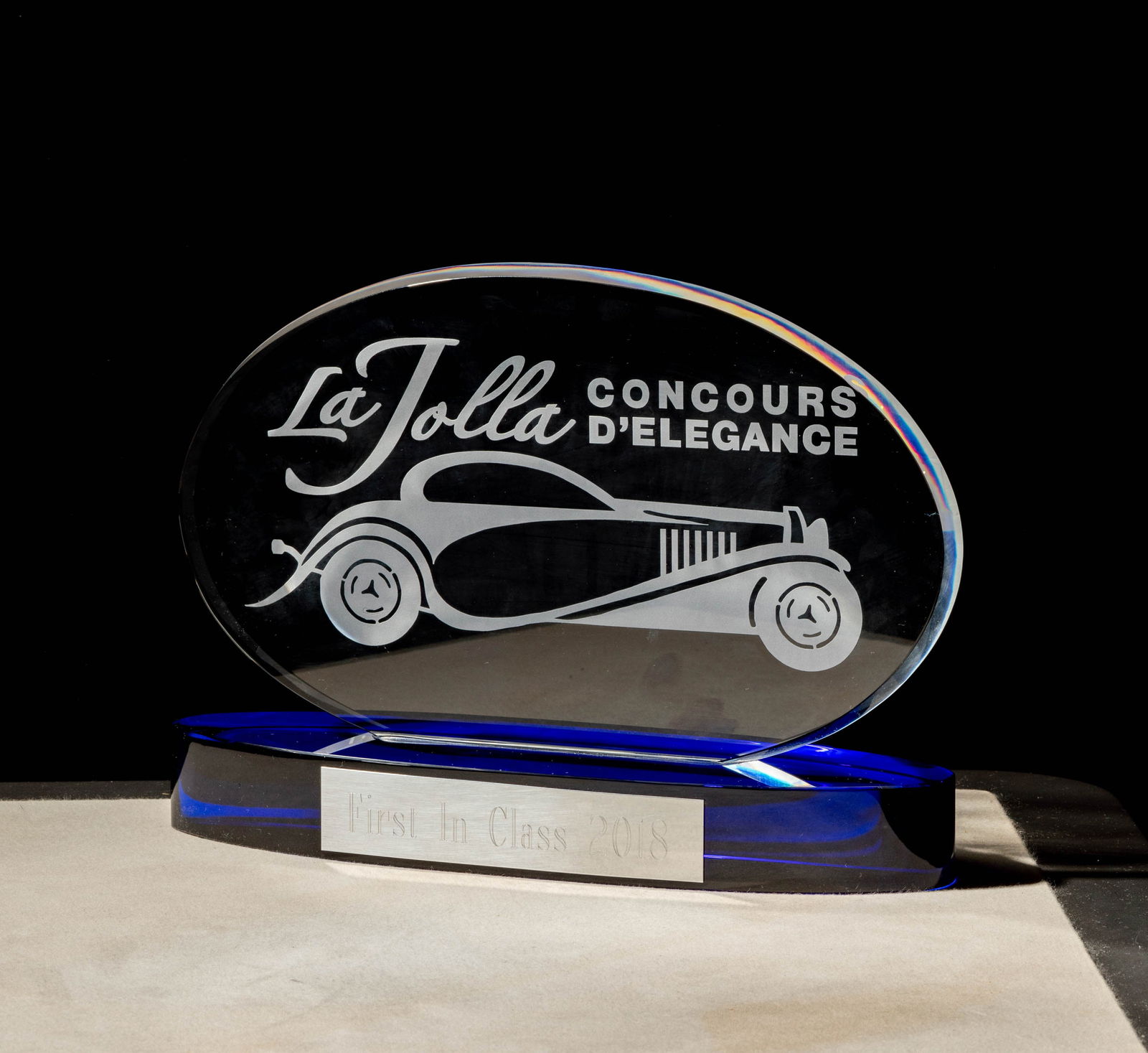 La Jolla Concours d'Elegance First in Class Trophy (1 of 8)