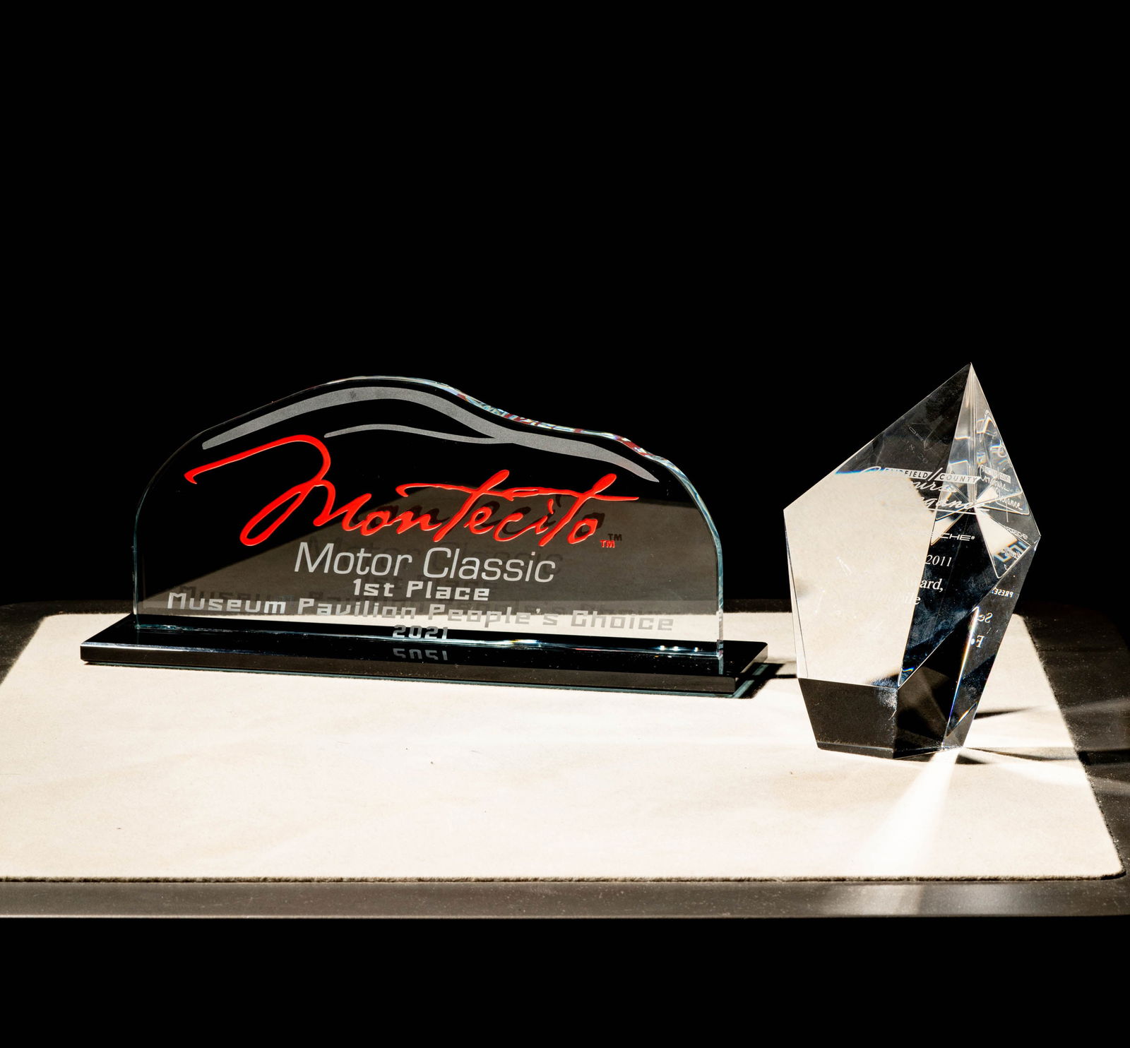 Two Assorted Glass Car Trophies (1 of 10)