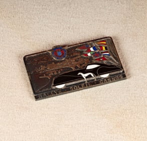 Automobile Club De Cannes Rallye Plaque