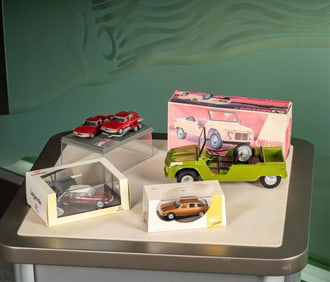 Group of Four Citroën Car Model Sets