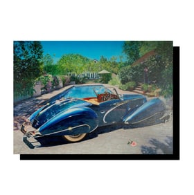 Nicola Wood: Blue Delahaye
