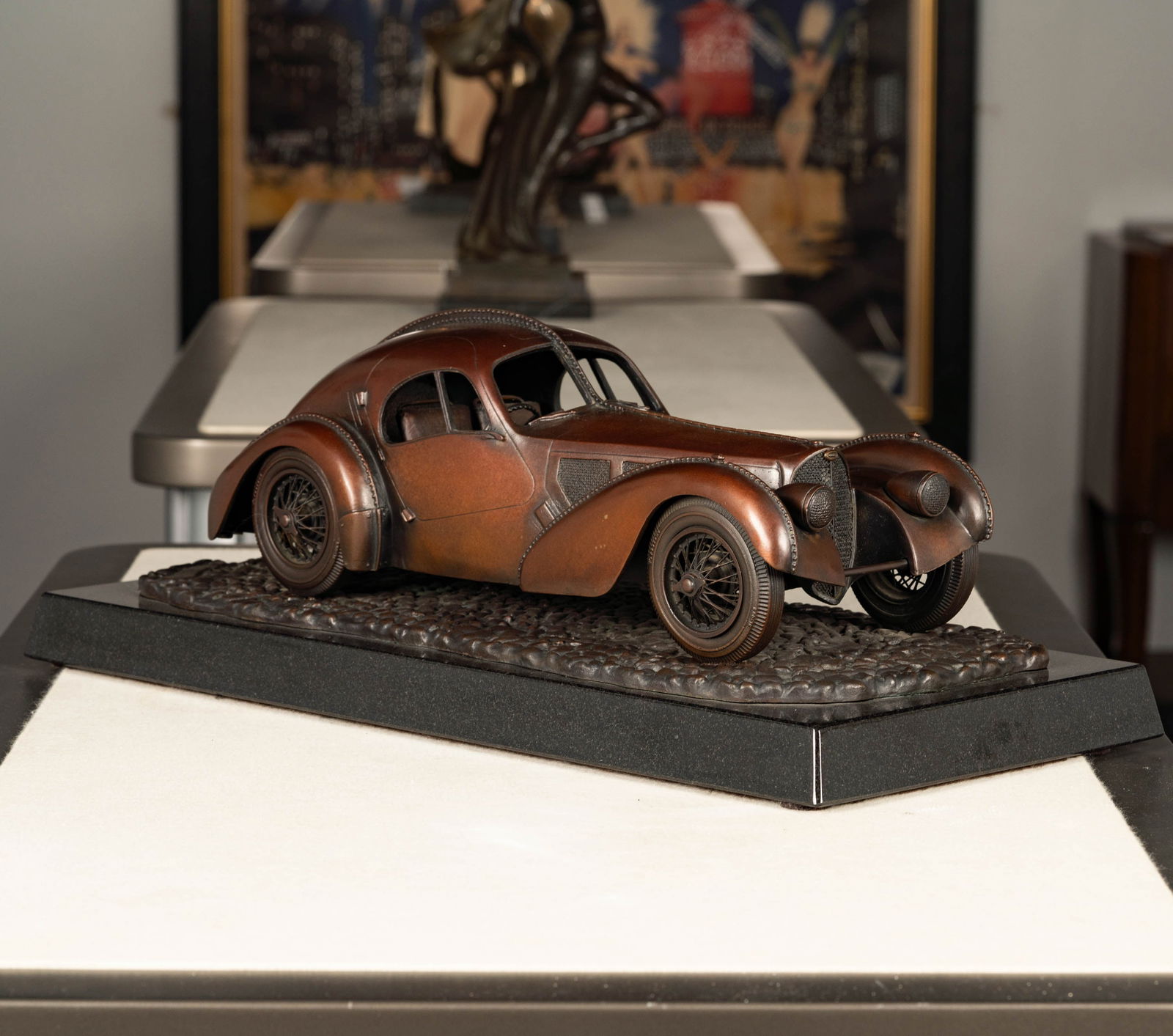 Albert Guibara (American, b. 1944): Bugatti- 57S Atlantic (1 of 12)